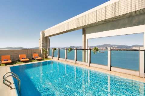 Pernottamento - JEN Hong Kong by Shangri-La - Vista della piscina - Hong Kong