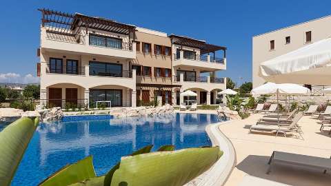 Unterkunft - Aphrodite Hills Villas and Apartments - Ansicht der Pool - Cyprus
