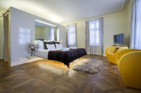 Accommodation - Three Storks - Guest room - Prague