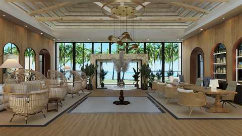Accommodation - Secrets Playa Esmeralda Resort & Spa - Lobby view