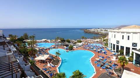 Unterkunft - Sandos Papagayo - Ansicht der Pool - Lanzarote