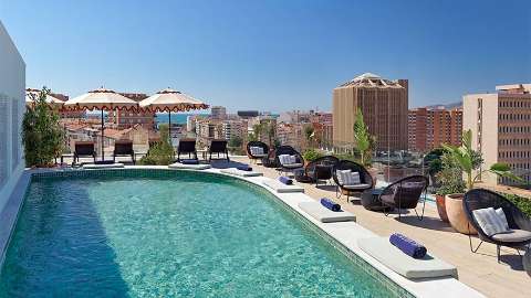 Accommodation - H10 Croma Malaga - Pool view - malaga
