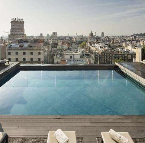 Accommodation - NH Collection Calderon - Pool view - Barcelona