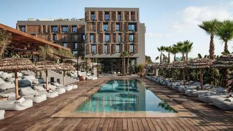 Unterkunft - OKU Ibiza - Ansicht der Pool - Ibiza