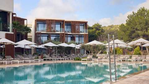Accommodation - Cala San Miguel Ibiza Resort, Curio by Hilton - Pool view - Ibiza