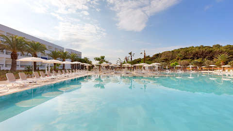 Unterkunft - Grand Palladium Palace Ibiza Resort & Spa - Ansicht der Pool - Ibiza