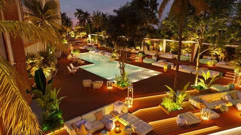 Accommodation - Nativo Hotel Ibiza - Pool view - Ibiza