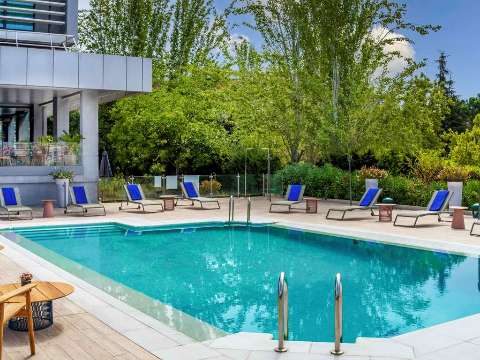 Accommodation - Ibis Styles Madrid City Las Ventas - Pool view - MADRID