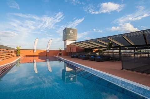 Accommodation - Eurostars palace - Pool view - CORDOBA