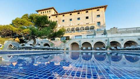 Pernottamento - Hospes Maricel & Spa Mallorca - Vista della piscina - Palma