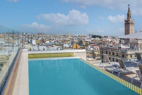 Accommodation - Querencia de Sevilla Autograph Collection - Pool view - Sevilla