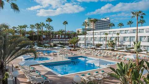 Unterkunft - Iberostar Las Dalias - Ansicht der Pool - Tenerife