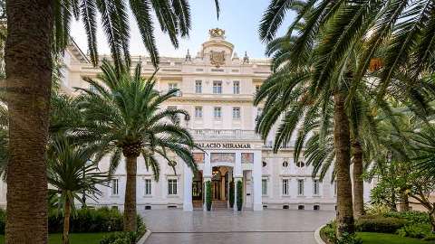 Unterkunft - Gran Hotel Miramar - Außenansicht - Malaga