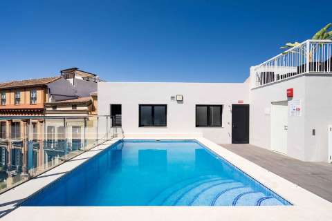 Accommodation - Exe Málaga Museos - Pool view - MALAGA