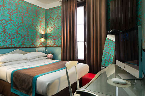 Unterkunft - Hotel Design Sorbonne - Gästezimmer - Paris