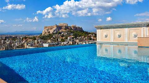 Accommodation - King George, a Luxury Collection Hotel, Athens - Pool view - Athens