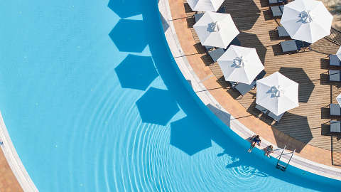 Accommodation - Agapi Beach Resort - Pool view - Heraklion