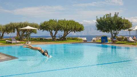 Unterkunft - Elounda Beach Hotel & Villas - Ansicht der Pool - Crete