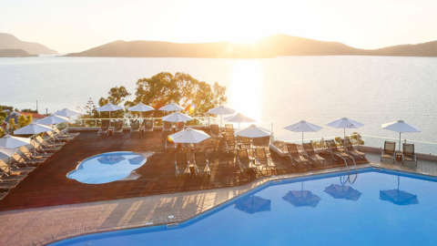 Unterkunft - Elounda Blu, Cool Living Collection - Ansicht der Pool - Crete