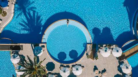 Accommodation - Atrium Platinum Luxury Resort Hotel & Spa - Pool view - Rhodes