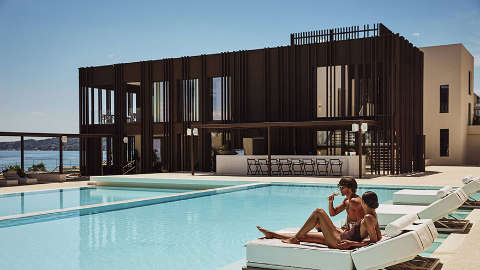 Accommodation - Domes Miramare, Luxury Collection - Haute Living - Pool view - Corfu