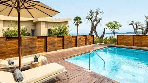 Accommodation - Domes Miramare, Luxury Collection - Haute Living - Guest room - Corfu