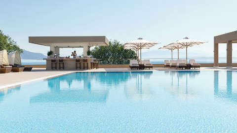 Accommodation - Ikos Dassia - Pool view