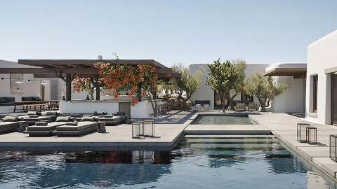 Accommodation - Kalesma Mykonos - Pool view - Mykonos