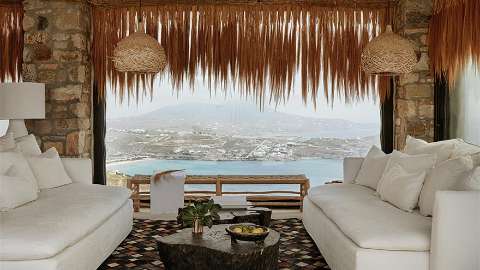Accommodation - Myconian Panoptis Escape - Bar/Lounge