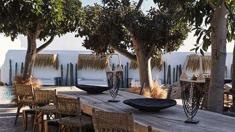 Accommodation - Myconian Panoptis Escape - Restaurant