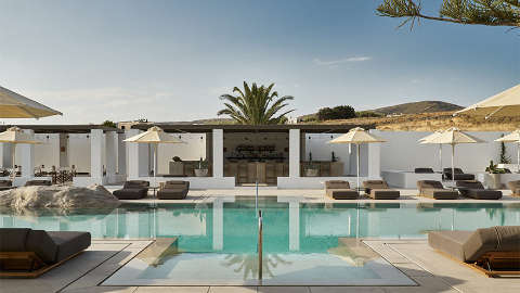 Accommodation - Parilio Hotel - Pool view - Mykonos