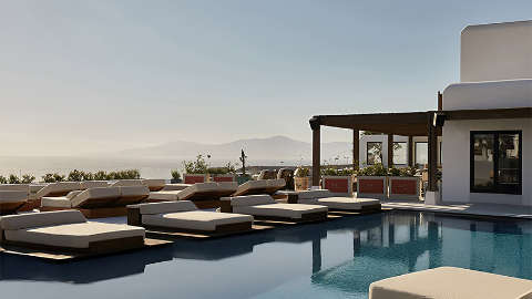 Accommodation - Anandes Hotel Mykonos - Pool view - Mykonos