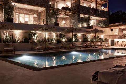 Accommodation - Amyth of Mykonos - Pool view - Mykonos