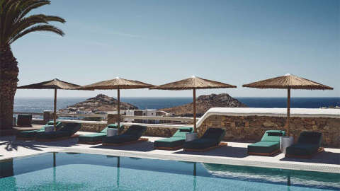 Accommodation - NUMO Mykonos Boutique Resort - Pool view