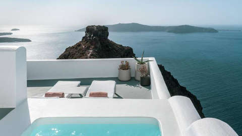 Accommodation - Grace Hotel - Guest room - Santorini