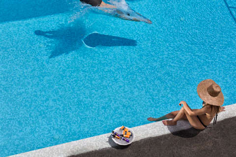 Pernottamento - Aressana Spa Hotel & Suites - Vista della piscina - SANTORINI