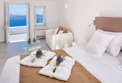 Acomodação - Canaves Oia Suites - Quarto de hóspedes - Santorini