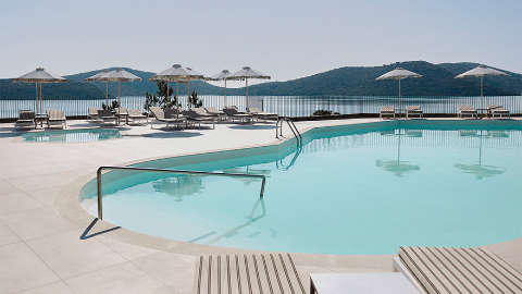 Accommodation - Domes Aulus Elounda, Curio Collection by Hilton - Pool view - Crete