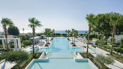 Accommodation - Grecotel LUXME Dama Dama - Pool view - Rhodes