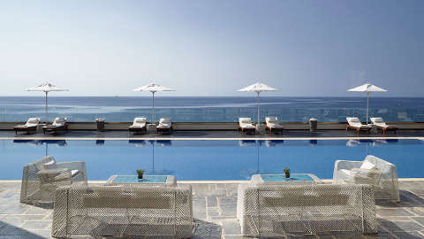 Unterkunft - Boutique 5 Hotel & Spa - Ansicht der Pool - Rhodes