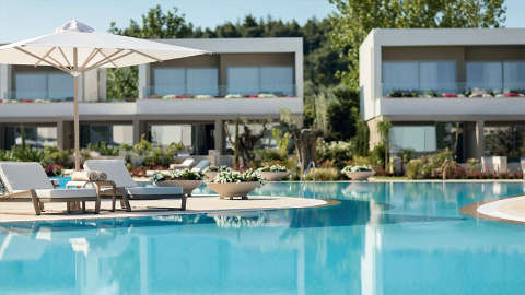 Acomodação - Sani Dunes - Vista para a Piscina - Halkidiki