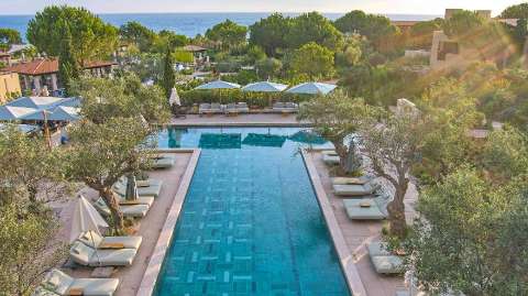 Accommodation - The Romanos, a Luxury Collection Resort - Pool view - Peloponnese