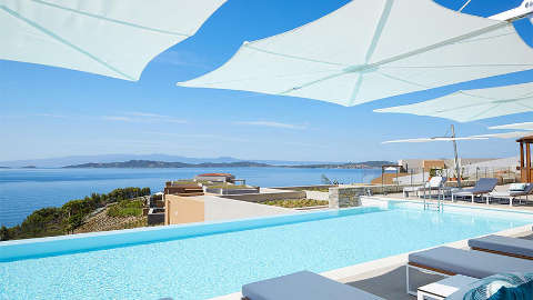 Acomodação - Eagles Villas - Vista para a Piscina - Halkidiki