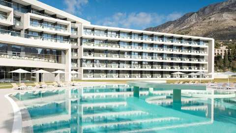 Unterkunft - Sheraton Dubrovnik Riviera Hotel - Ansicht der Pool - Dubrovnik