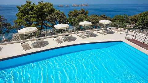 Accommodation - Hotel Royal Palm - Pool view - Dubrovnik