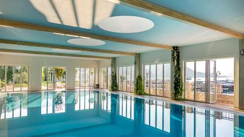 Accommodation - Lazure Hotel and Marina - Pool view