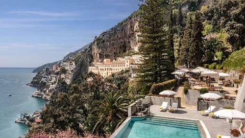 Pernottamento - Anantara Convento di Amalfi Grand Hotel - Vista della piscina - Amalfi Coast