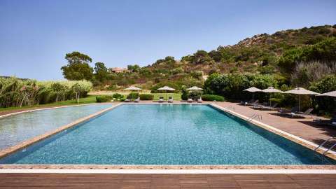 Accommodation - Baia di Chia Resort, Curio Collection by Hilton - Pool view - Cagliari