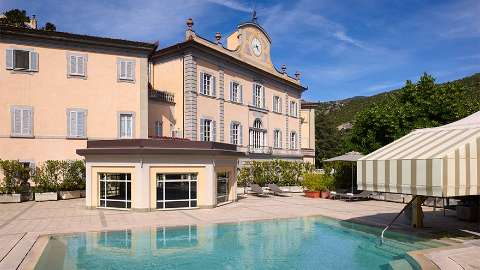 Unterkunft - Bagni di Pisa Palace and Thermal Spa - Ansicht der Pool - San Giuliano Terme, Pisa