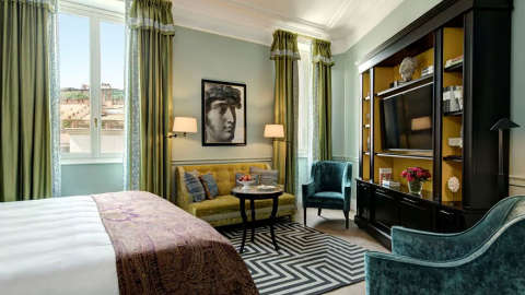 Unterkunft - Hotel de la Ville, a Rocco Forte hotel - Gästezimmer - Rome